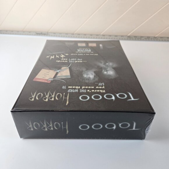 Taboo Horror The Game of UNSPEAKABLE Fun! Electronic Buzzer w/ Scream Sound - Picture 8 of 8